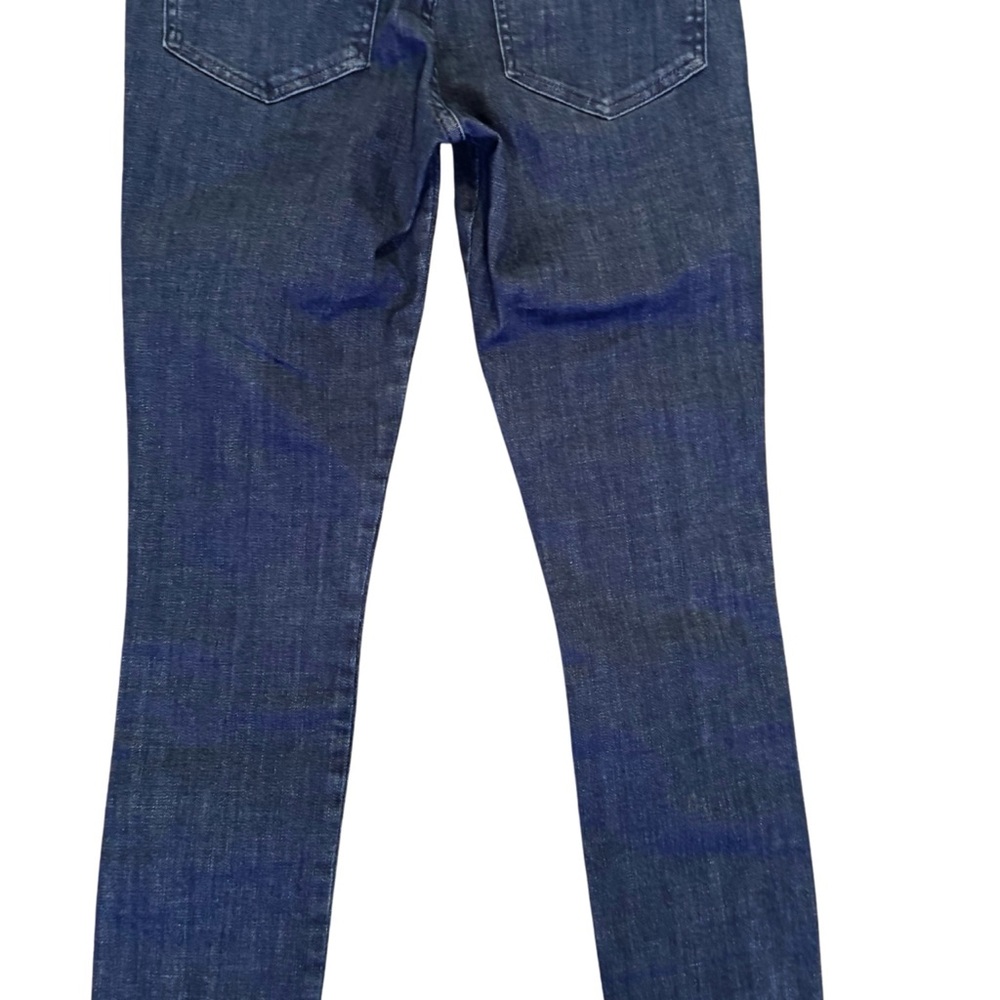 Express Hyper Stretch Ankle Legging Dark Blue Denim Jeans 4R - Picture 10 of 10